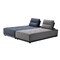 Homeroots Blue and Gray Ultimate Lounger Modular Sectional Sofa 473576 - alternate 6