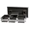 Deejay Led Universal DJ Coffin Case for Two Standard CD Players plus 10-in Mixer w/Sliding Laptop Shelf TBHDJCD10WLT - alternate 1