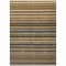 Homeroots 3' X 5' Gold Beige And Wheat Striped Washable Indoor Outdoor Area Rug 577775 - alternate 7