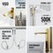 Vigo Nova Single Handle Single-Hole Bathroom Vessel Faucet in Matte Brushed Gold VG03035MG - alternate 4