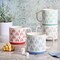 Gibson Home Palmridge 4 Piece 15 Ounce Stoneware Stackable Mug Set in Assorted Colors 136960.04R - alternate 5