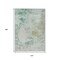 Homeroots 10' X 14' Beige Teal Blue And Ivory Abstract Washable Indoor Outdoor Area Rug 630812 - alternate 6