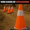 Traffic Kontrol 12in Traffic Safety Cone, 1.7Lbs, Orange, 4in Hi Intensity Reflective Collar, Bulk Pallet, 393PK TKTC-12-1.7-OR-1C-393 - alternate 5