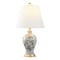 Jonathan Y Grace 24" French Country Cottage Ceramic/Iron Floral Urn LED Table Lamp, Multi/Gold JYL3009A - alternate 1