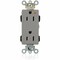 Leviton Straight Blade Receptacle, 5-15R, 15 A, 125V AC, Flush Mount, Isolated Ground M1626-IGG - alternate 1