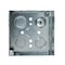 E Energetic Lighting 4" Square welding box 1-1/2" Depth Metal Electrical box, 50PK EMB-41PW-KC - alternate 3