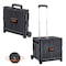 Vevor Folding Shopping Cart Foldable Utility Cart 80 lbs Telescoping Handle 8821 - alternate 1
