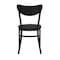 Flash Furniture Wright Dining Chairs w/500LB Cap Blk Steel Frame, Blk Vinyl Boomerang Back, Blk Vinyl Seat, 2PK 2-XU-DG6V5BKV-BK-GG - alternate 7
