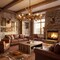 Jonathan Y Eldora 49" 10-Light Rustic Farmhouse Adjustable Resin Antler LED Chandelier, Brown JYL6320A - alternate 8