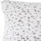 Homeroots Set of Two 12" X 20" White and Gray Faux Fur Lumbar Throw Pillows, 2PK 544574 - alternate 4