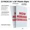 Signmission Retail Workers, Plastic Signs Only 24 Inch x 36 Inch, Corrugated Plastic, 2PK CSB-2436-2PACK-RETAIL WORKERS - alternate 2