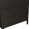 Homeroots 30" Black Three Drawer Dresser 533812 - alternate 5