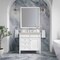 James Martin Vanities Brittany 36" Single Vanity in Bright White, w/ 3 CM Siberian Silestone Top 655-V36-BW-3SFR - alternate 6