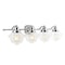 Jonathan Y Orleans 35.75" 4-Light Iron/Glass Coastal Cottage LED Vanity Light, Chrome JYL3533A - alternate 6