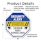 Signmission Security Alert Trespasser Will Be P, 6 Inch X 6 Inch, Plastic Sign OC-P-6-186 - alternate 4