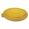 Rubbermaid Commercial 32 Gal Trash Can Lid, Yellow, Plastic, 22.25 in W/Dia FG263100YEL - alternate 1