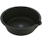 Shop Craft Oil Drain and Recovery Pan Plastic 6 qt Round Black 31118 - alternate 2