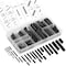 Neiko Roll Pin Assortment Set, 315 Pieces, SAE, Slotted Spring Steel, Black Dowel Tension Roll Pin 50412A - alternate 1