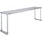 Amgood Stainless Steel Single Overshelf for 60 in. Long Prep Table. 12 in. x 60 in. x 18 in. SOS-1260-Z - alternate 1