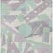 Homeroots 9' X 12' Lavender Mint Green And Ivory Geometric Washable Indoor Outdoor Area Rug 617942 - alternate 6