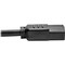 Eaton Tripp Lite Series Desktop Computer AC Power Cord, Right-Angle NEMA 5-15P to C13 - 10A, 125V, 18 P006-015-15D - alternate 3