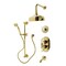Kingston Brass Thermostatic Tub and Shower System, Polished Brass KSK36320PX - alternate 1