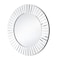 Homeroots 24" Clear Round Beveled Glass Framed Accent Mirror 485074 - alternate 5