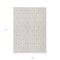 Homeroots 10' X 14' Ivory And Beige Geometric Washable Indoor Outdoor Area Rug 595750 - alternate 7