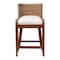 Bali & Pari Ridley Woven Seagrass Counter Stool, Brown Wash 265-14528-ZORO - alternate 4