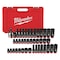 Milwaukee Tool 43 pc. SHOCKWAVE Impact Duty 3/8 in. Drive, SAE and Metric, Deep Well 6-Point Socket Set 49-66-7009 - alternate 1
