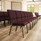 Flash Furniture 18.5"W Stacking Church Chair in Plum Fabric, 4PK 4-FD-CH02185-GV-005-GG - alternate 7