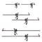 Powertec 12in, 24in & 36in Bar Clamps / Spreaders, Trigger Clamps, One-Handed Ratchet Quick Grip Clamps Set 71789N - alternate 1