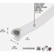 M-D Building Products Building Products 3/8''x3/8''x17' Wht Prem Silicone Rubber PLATINUM Window Seal for Ex-Large Gaps 43846 - alternate 6