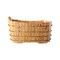 Alfi Brand ALFI brand AB1103 59" Free Standing Cedar Wood Bathtub W/ Bench AB1103 - alternate 6