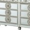 Homeroots 20" Gray Solid Wood Six Drawer Double Dresser 347079 - alternate 5