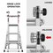 Wrightmaster 17 ft. Aluminium Alloy Foldable Extension Ladder, A-Frame and Straight Ladder, ANSI 250 lb. Load Ca ZR-193468 - alternate 7