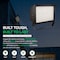 Beyond Led Technology LED Flood Light, Watt 300-500W, 77500 Lm, CCT 3K-5K, Universal Bracket/Yoke Mount/ U-Bracket Included 156998-1 - alternate 4