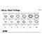 Performance Tool 180 pc. Viton O-Ring Assortment, High Heat Resistant, Chemical Resistant W5239 - alternate 3