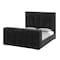 Global Furniture Usa Contemporary Serenity Onyx King Bed With Speaker, Tv Lift And Fireplace SERENITY-ONYX-KB W/SPKR TV LIFT FP - alternate 2