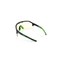 Jackson Safety Maxview+, Safety Glasses, Anti-Fog & Anti-Scratch, Amber Lens, Black/Green Frame, Half-Frame 60002 - alternate 9