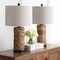 Jonathan Y Elicia 25" 1-Light Coastal Water Hyacinth LED Table Lamp, Natural, 2PK JYL6502A-SET2 - alternate 7
