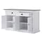 Homeroots Modern Farmhouse Black And White Buffet Server 388229 - alternate 6