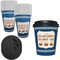 Ecoquality 10oz Insulated Paper Hot Cups With Black Dome Lids New York Greek Design Cups, 100PK EQ10OZANGPCBDL-100 - alternate 1