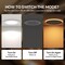Ipower Simple Deluxe 6 Inch 5CCT Recessed Light w/ Night Light, Canless LED Recessed Lighting 6 inch, 12PK HILEDXCEILINGNG12P6W - alternate 5