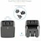 Startech.Com Dual Port USB Wall Charger High Power 17 Watt / 3.4 Amp 1A & 2.4A Travel C USB2PACBK - alternate 3