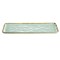 Cac Foodservice CAC China Rect. Platter Light Green 12 in Box of 12, 12PK PMS-RT13-G - alternate 1