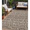 Homeroots 5' X 8' Brown And Beige Southwestern Washable Indoor Outdoor Area Rug  594155 - alternate 1