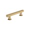 Amerock Everett 3-3/4 inch 96mm Center-to-Center Champagne Bronze Cabinet Pull BP37104CZ - alternate 1