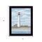 Homeroots Set Of Two Cape May Lighthouse And Palm Trees Black Framed Wall Art, 2PK 568580 - alternate 5