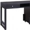 Homeroots 48" Black Writing Desk 347525 - alternate 5